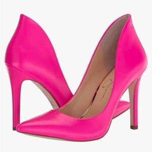 Jessica Simpson | Women's Cambredge Pointed Toe Pump | candy pink size 5.